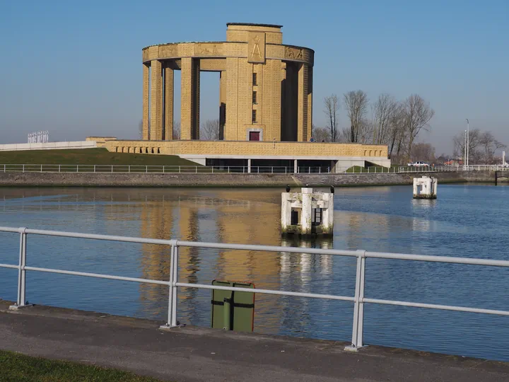 Koning Albert I-monument in Nieuwpoort (België)